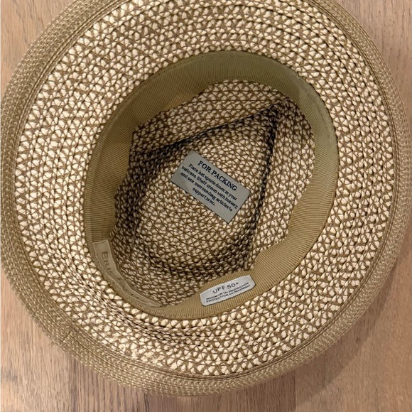 Eric Javits Woven Tan Fedora - Picture 2 of 2